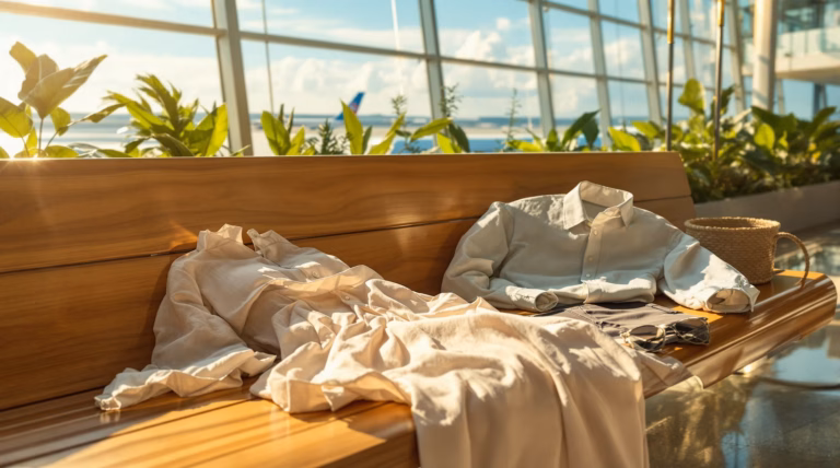 Stylizacje do samolotu latem – modne i wygodne propozycje