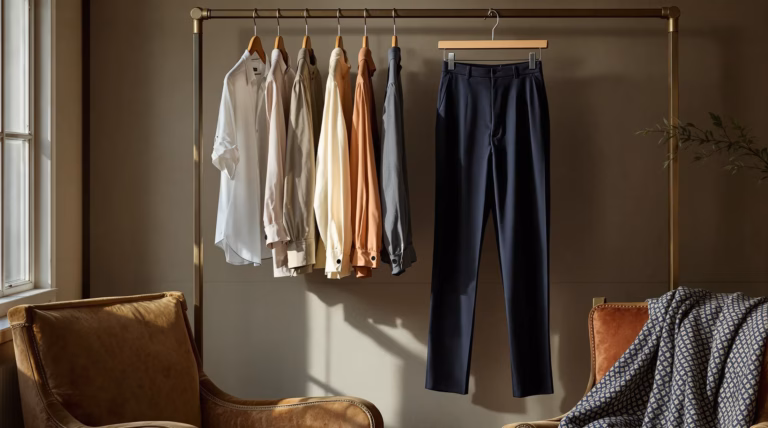 Jakie spodnie do granatowych spodni? Przewodnik po stylizacjach